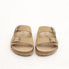 SANDALO BIO DOPPIA FASCIA BEIGE 