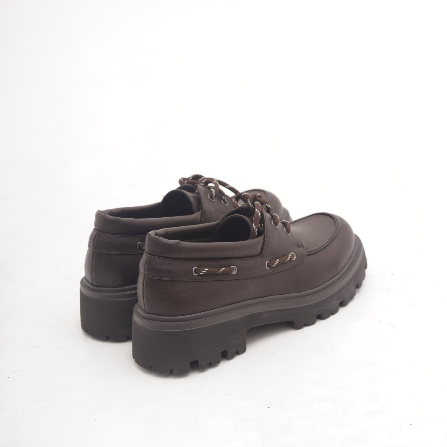 SCARPA STRINGATA VELA TESTA DI MORO MP70027-3PTM CHOCOLA