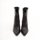 STIVALETTO CAMPEROS BORCHIE NERO 