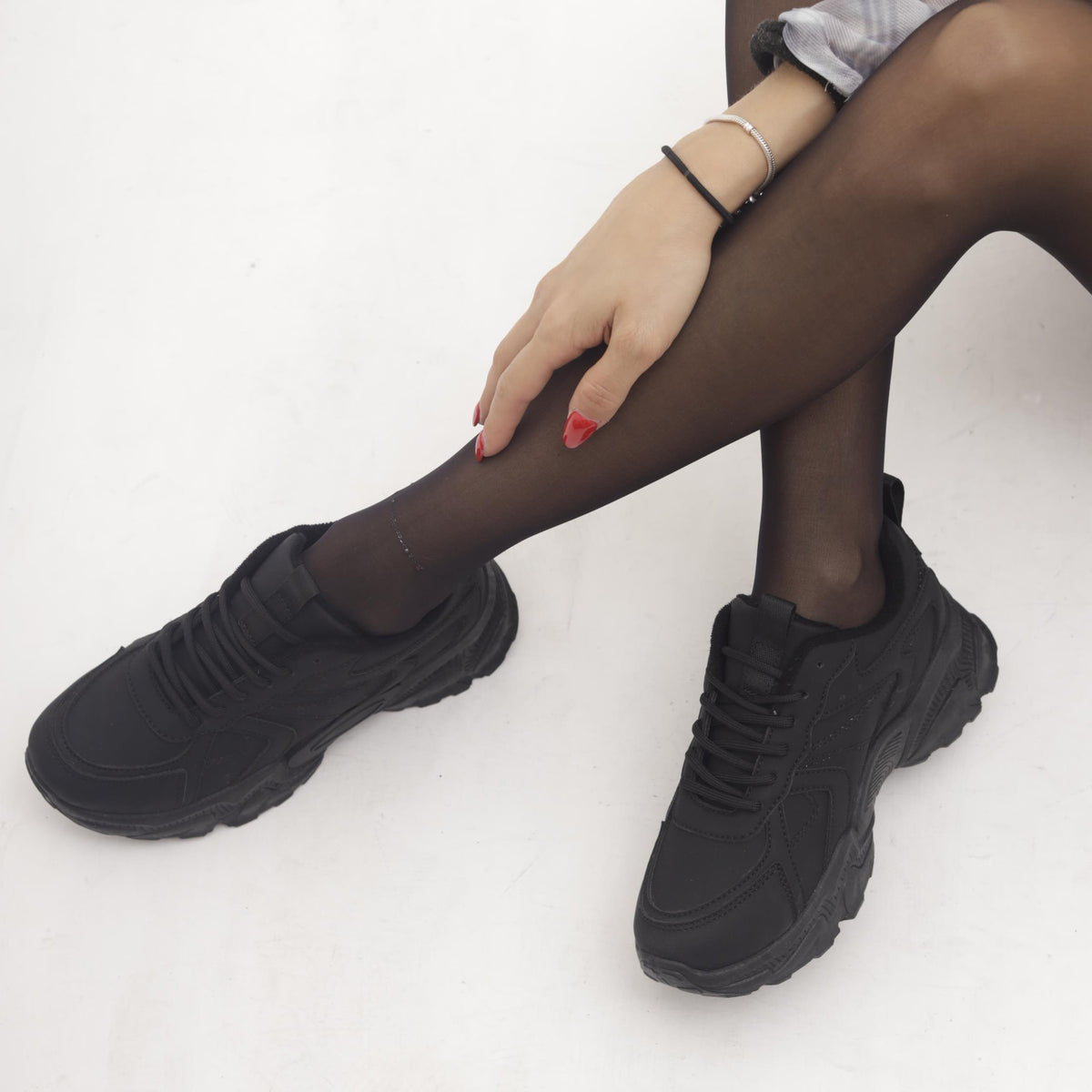 SNEAKERS TRACK NERO 