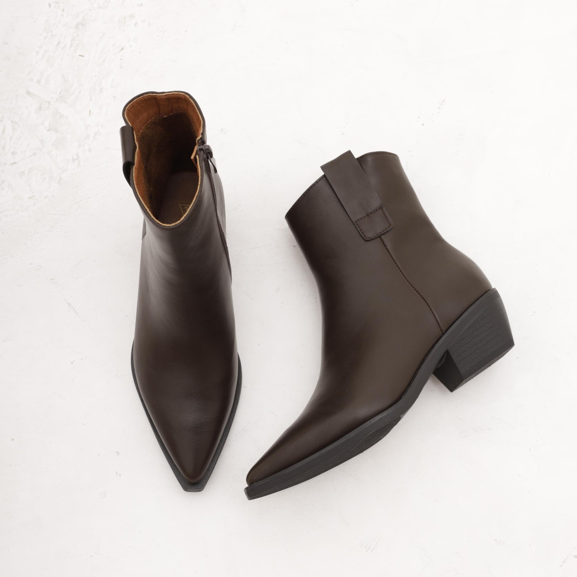 STIVALETTO CAMPEROS LISCIO TESTA DI MORO MP745PUTM CHOCOLA