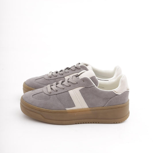 SNEAKERS PLATFORM GRIGIO<BR/> 