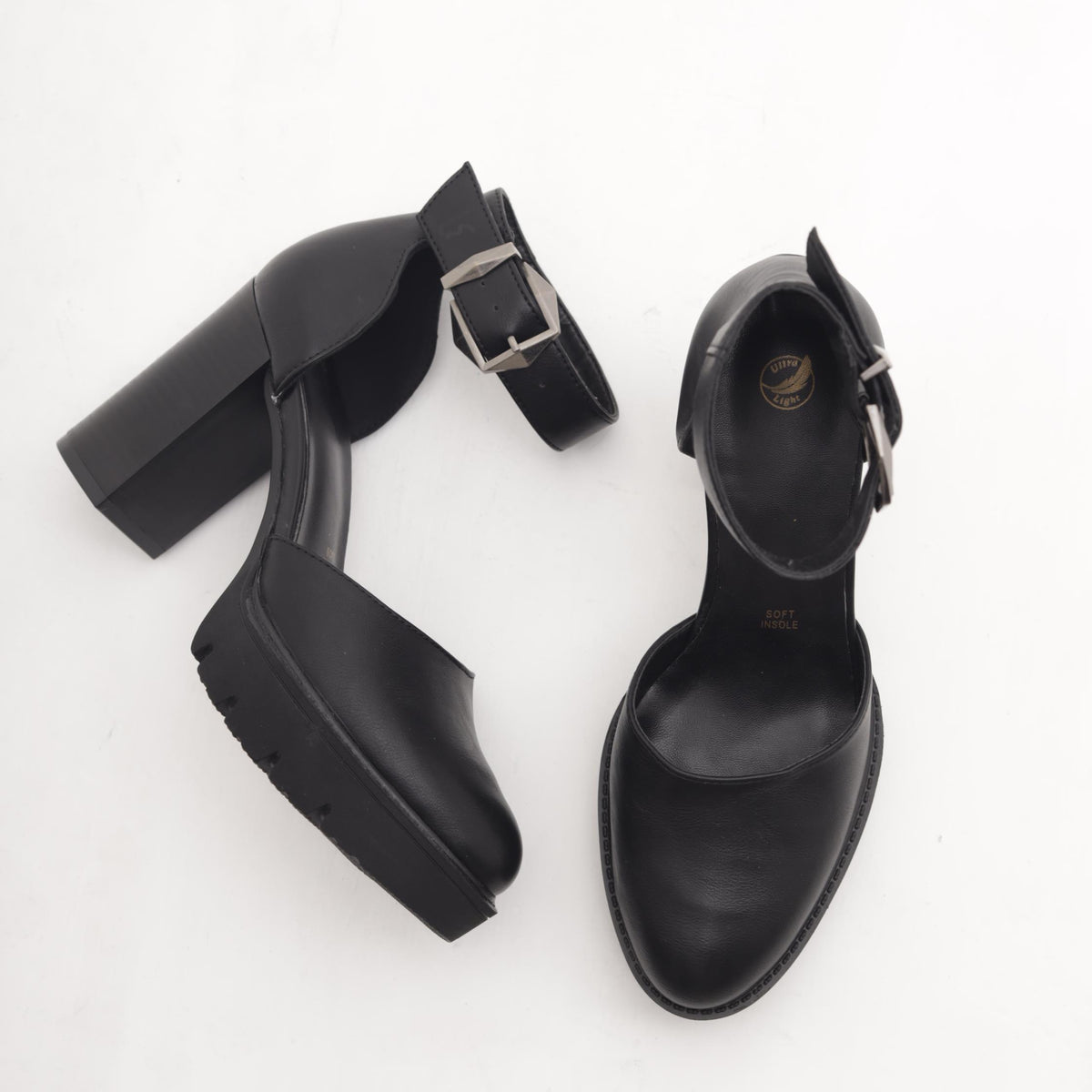DECOLLETE D'ORSAY PLATEAU NERO 