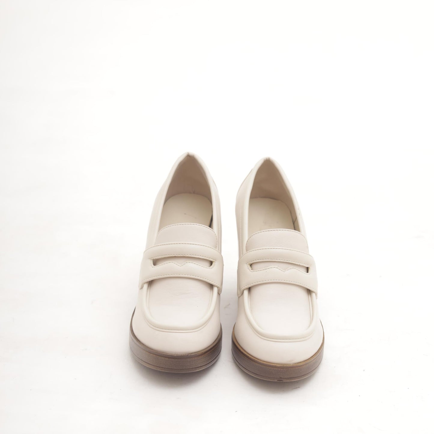 MOCASSINO TACCO PANNA MP354PUPANNA CHOCOLA