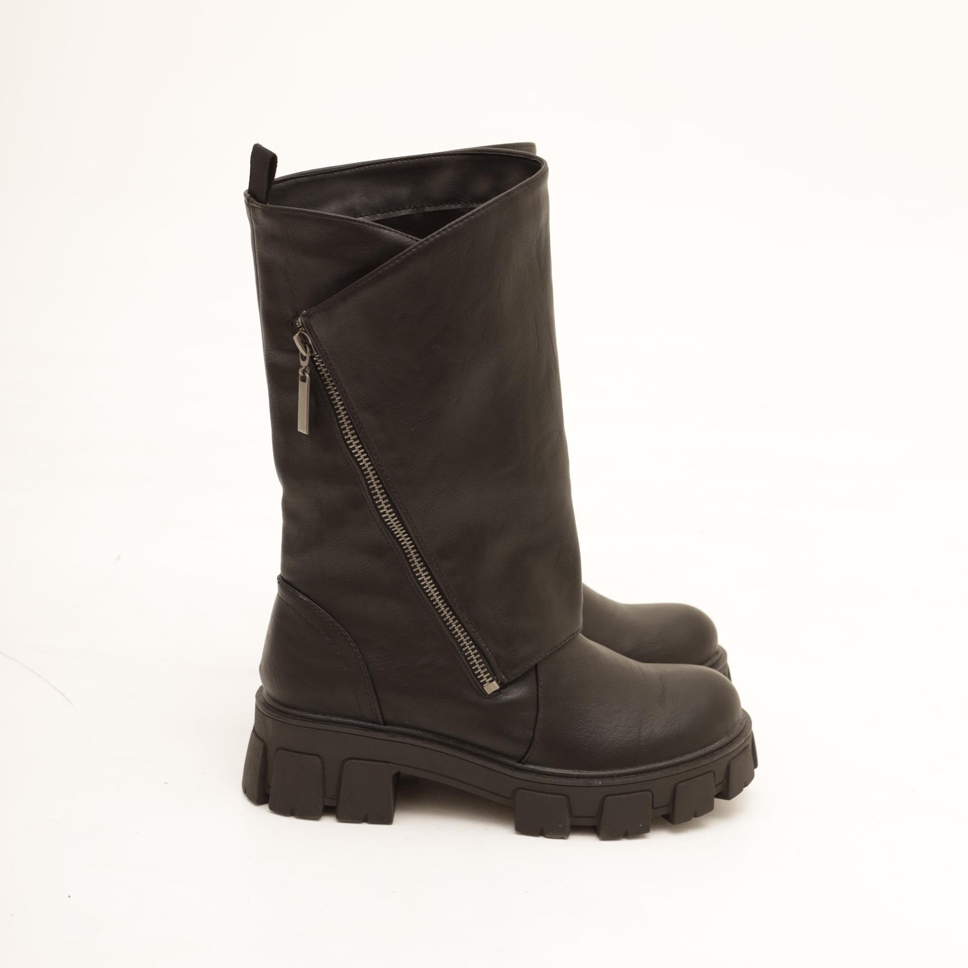 STIVALETTO RIPIEGATO PRD NERO MP753PUNE CHOCOLA
