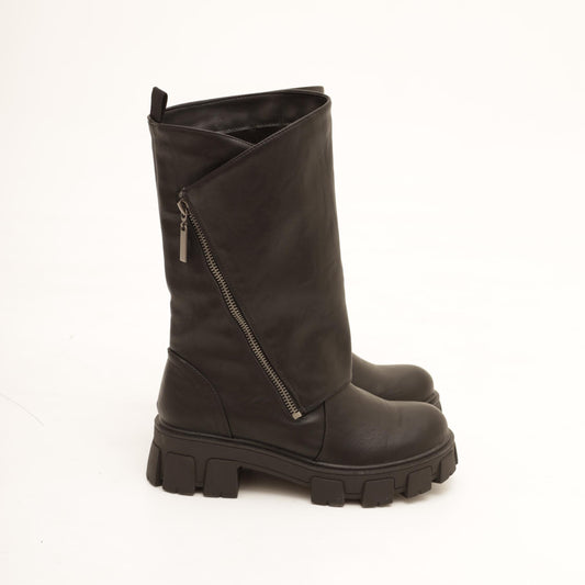 STIVALETTO RIPIEGATO PRD NERO MP753PUNE CHOCOLA