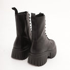 ANFIBIO 10 BUCHI PLATFORM NERO 