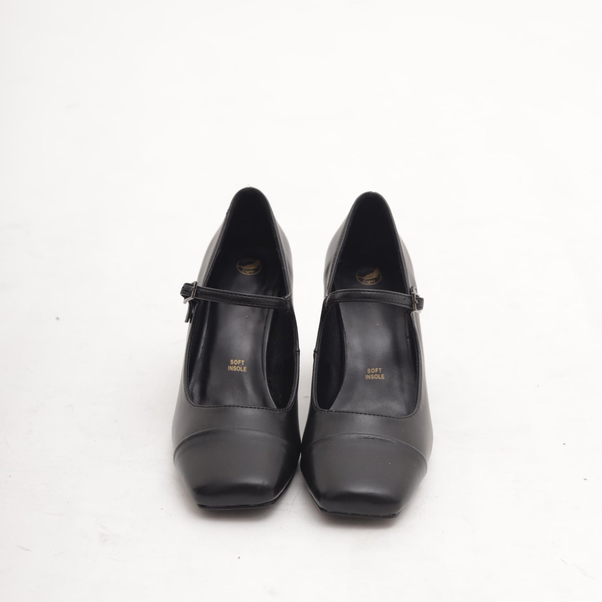 MARY JANE QUADRATA NERO MP2735-1PUNE CHOCOLA