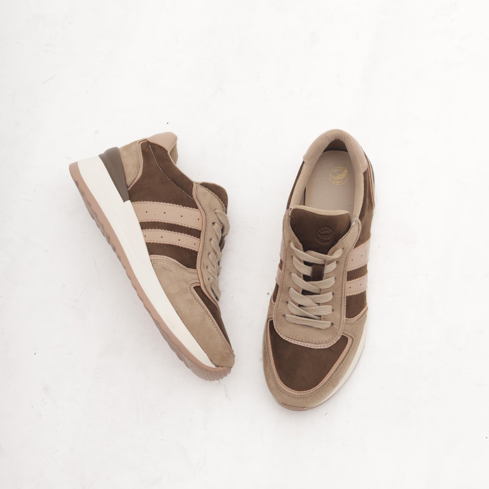 SNEAKERS ALTA RUNNING MARRONE 