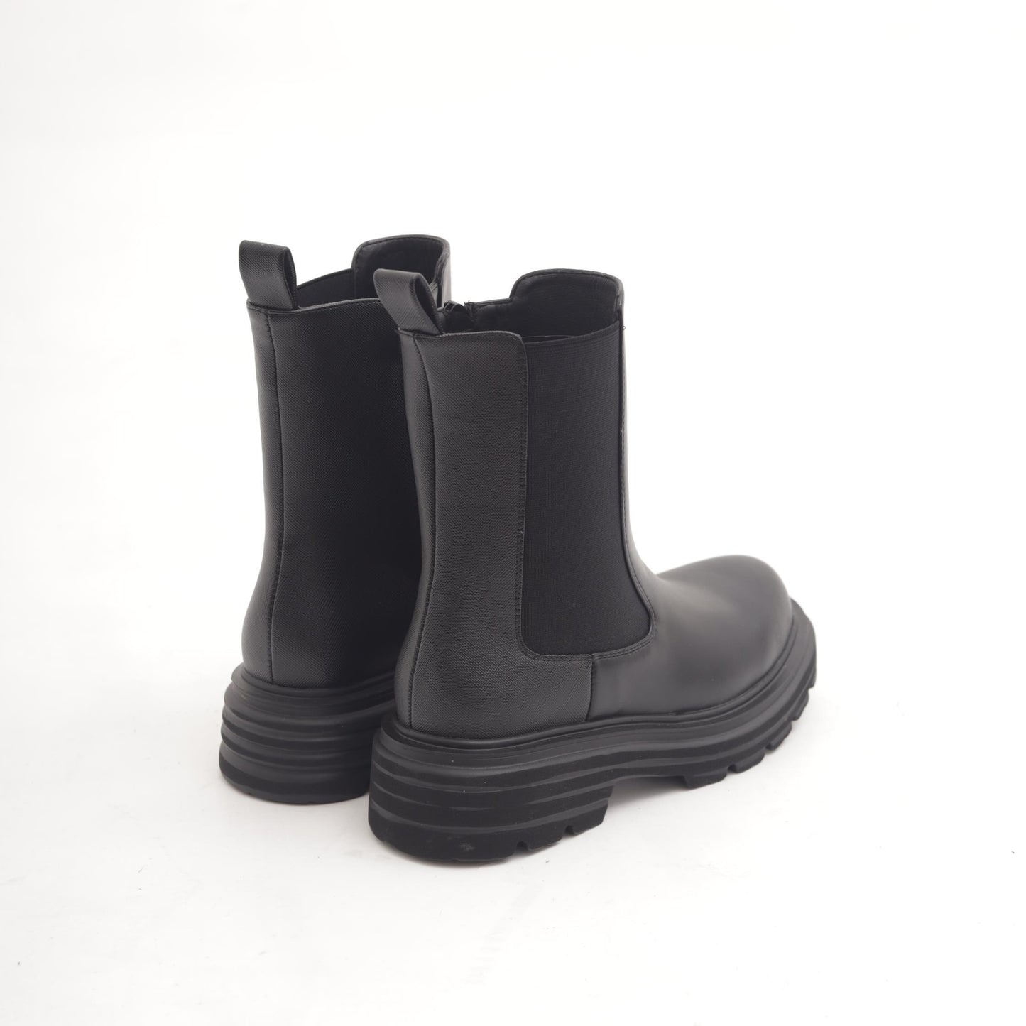 STIVALETTO ELASTICO E ZIP NERO MP2712-2PUNERO CHOCOLA