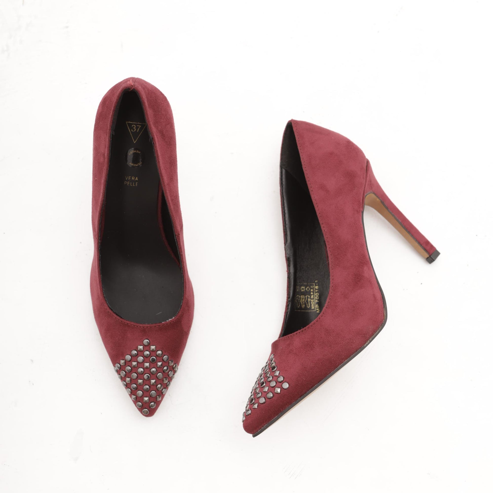 DECOLLETE' ALTA BORCHIE BORDEAUX 