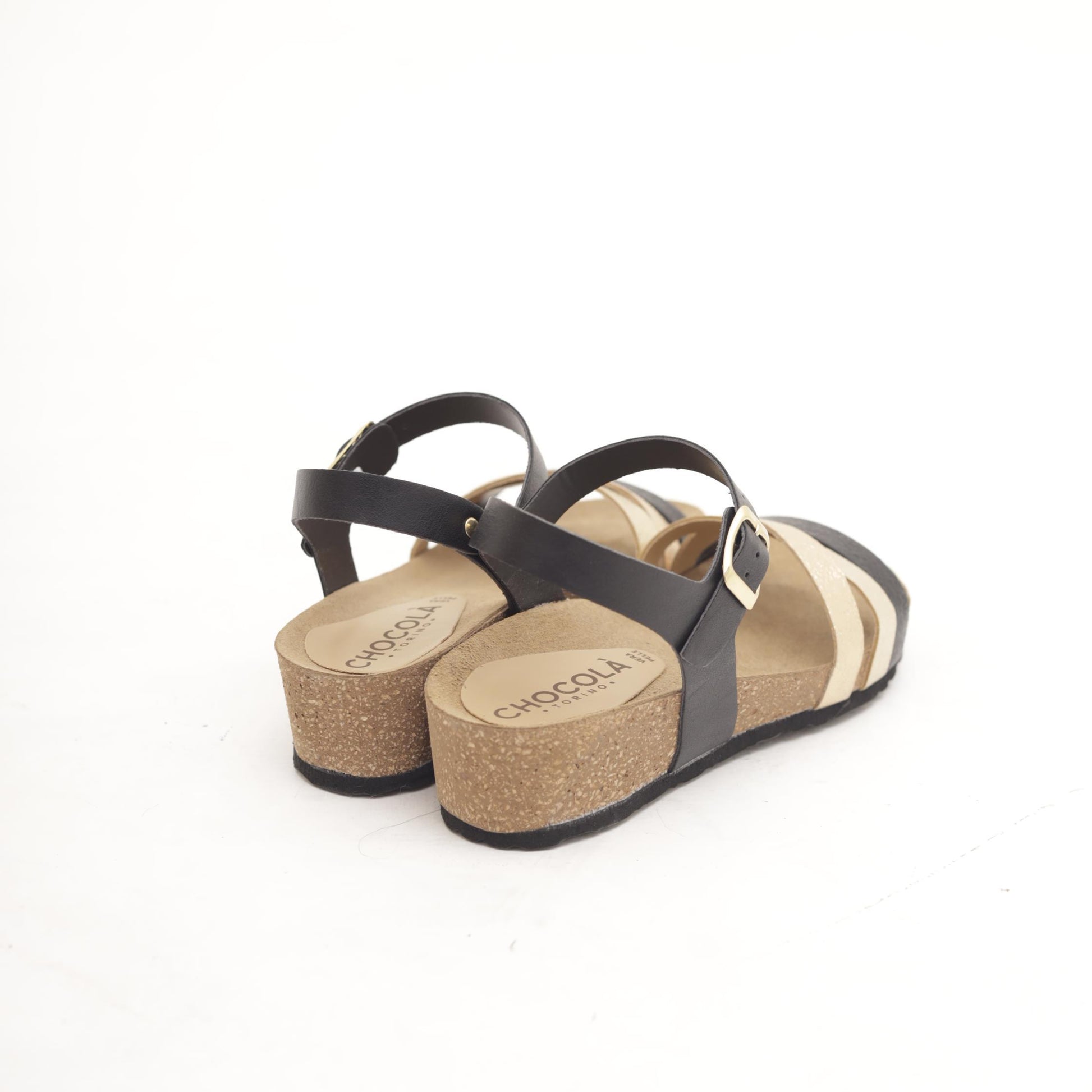 SANDALO BIO ZEPPA INCROCIO NERO 