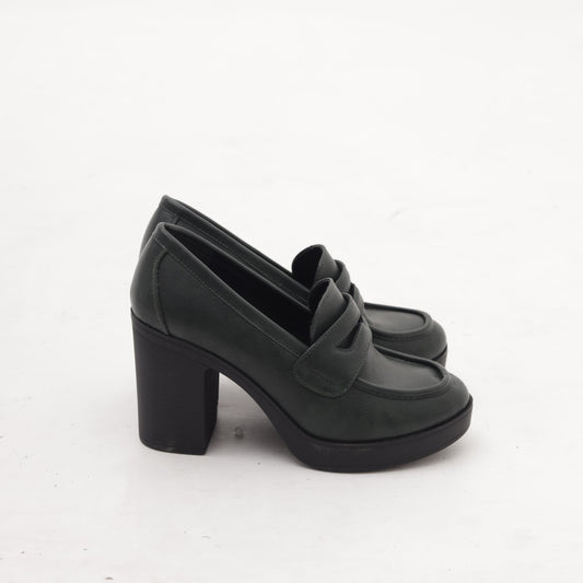 MOCASSINO TACCO VERDE 