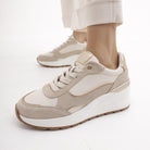 SNEAKERS ZEPPA BEIGE<BR/> 