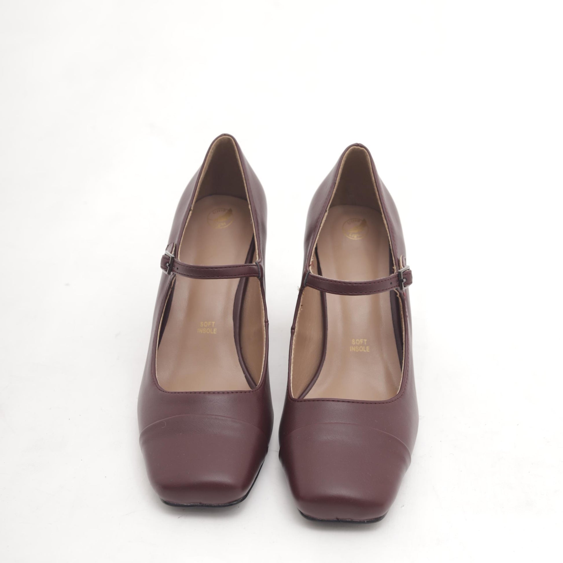 MARY JANE QUADRATA BORDEAUX MP2735-1PUBR CHOCOLA