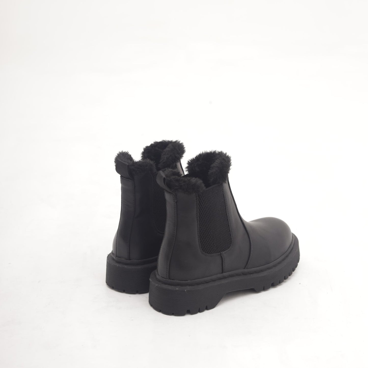 STIVALETTO CHELSEA BASSO FUR NERO 