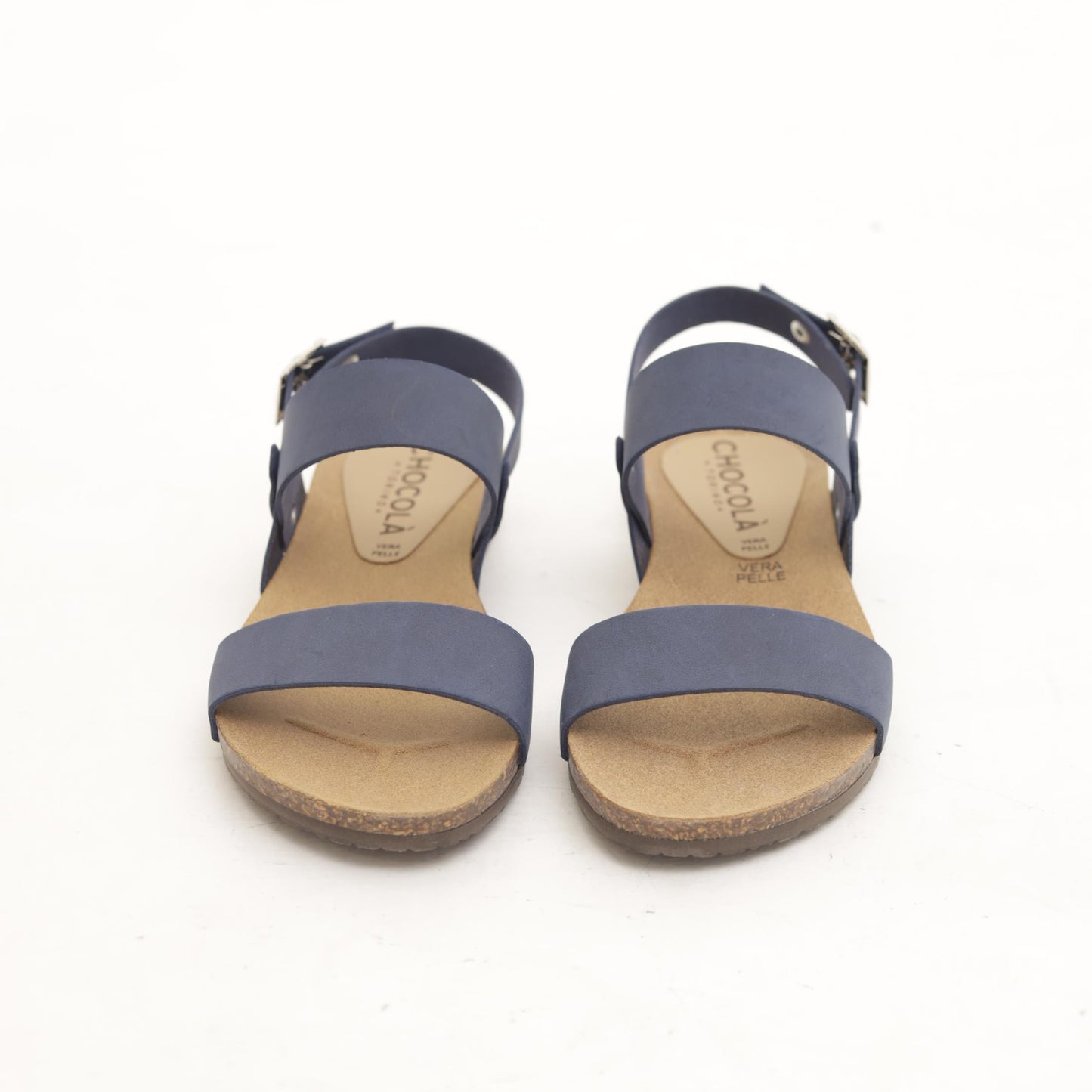 SANDALO BIO DOPPIA FASCIA BLU 