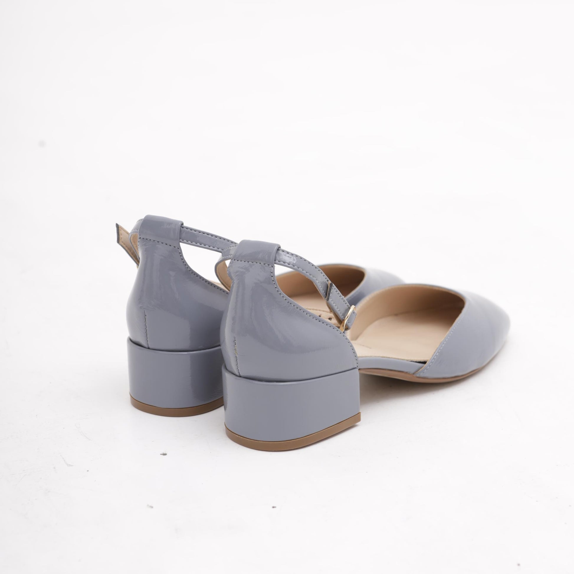 DECOLLETE' D'ORSAY BASSA AZZURRO 