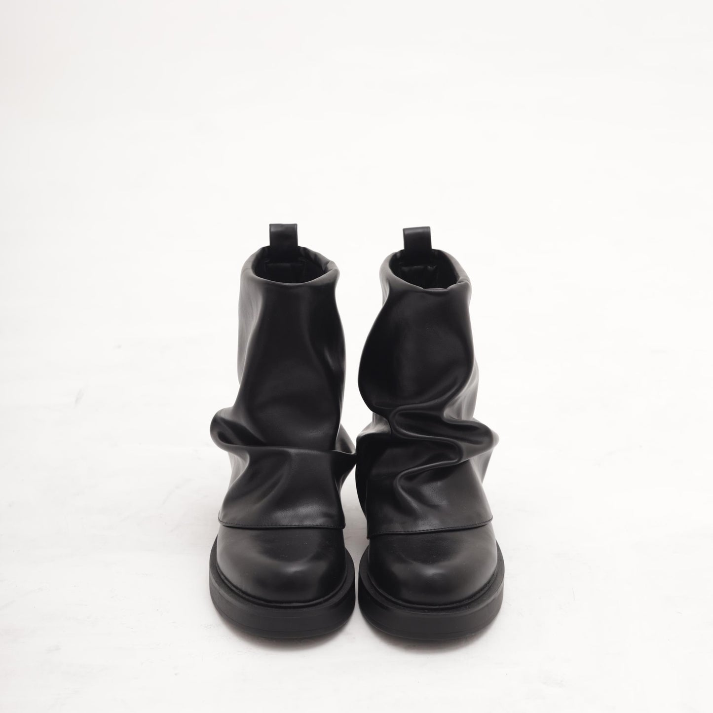 TRONCHETTO BASSO RISVOLTATO NERO MP2744-5PUNE CHOCOLA