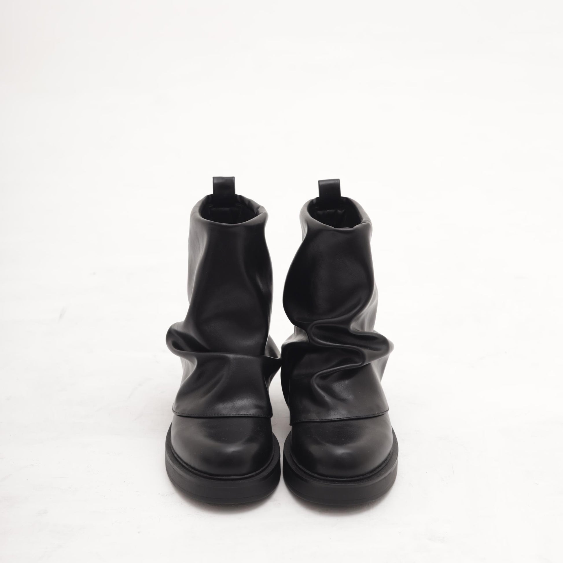 TRONCHETTO BASSO RISVOLTATO NERO MP2744-5PUNE CHOCOLA