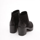 STIVALETTO BASSO LISCIO NERO 