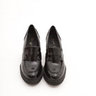 MOCASSINO TACCO E PLATEAU NAPLACK NERO 