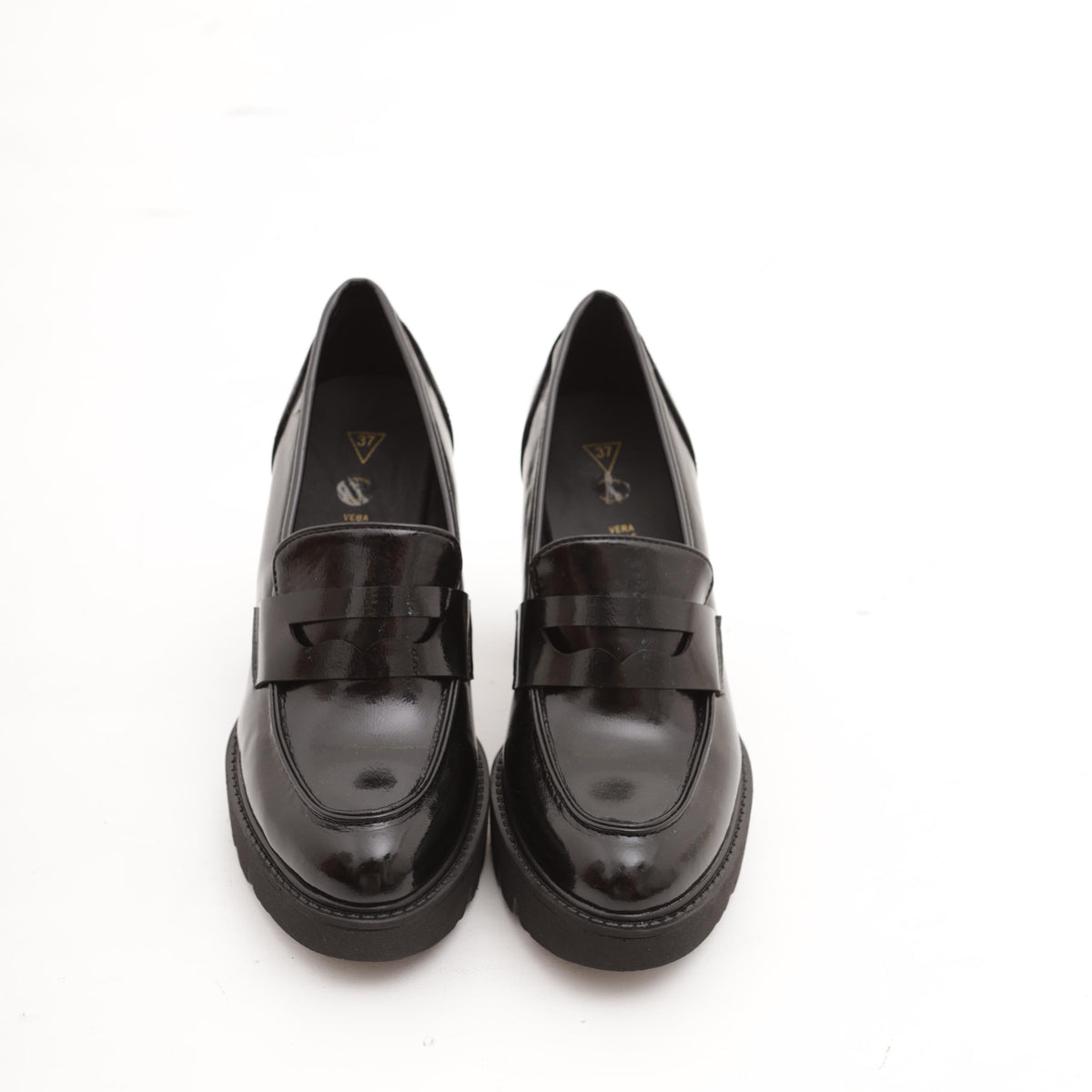 MOCASSINO TACCO E PLATEAU NAPLACK NERO 