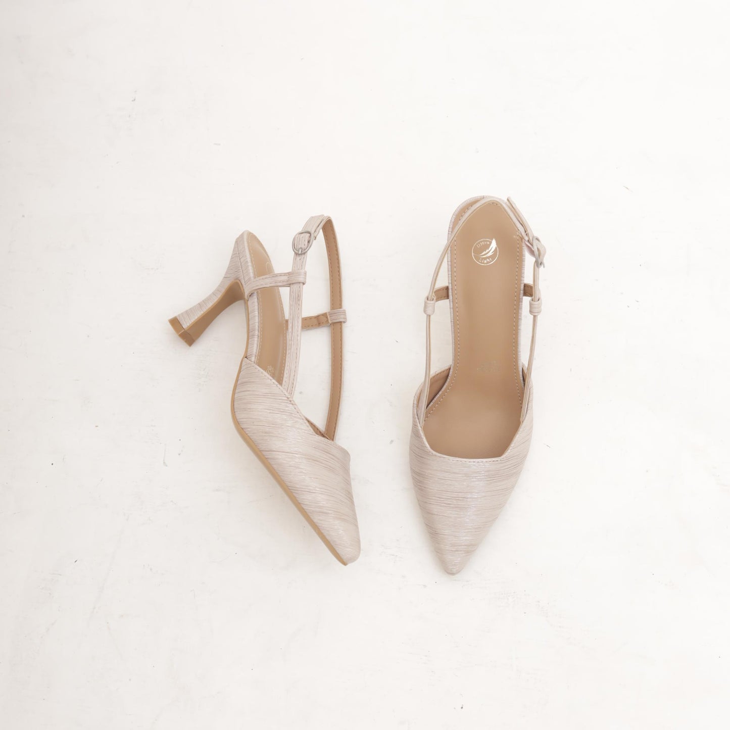 SLINGBACK CHIFFON RAME 