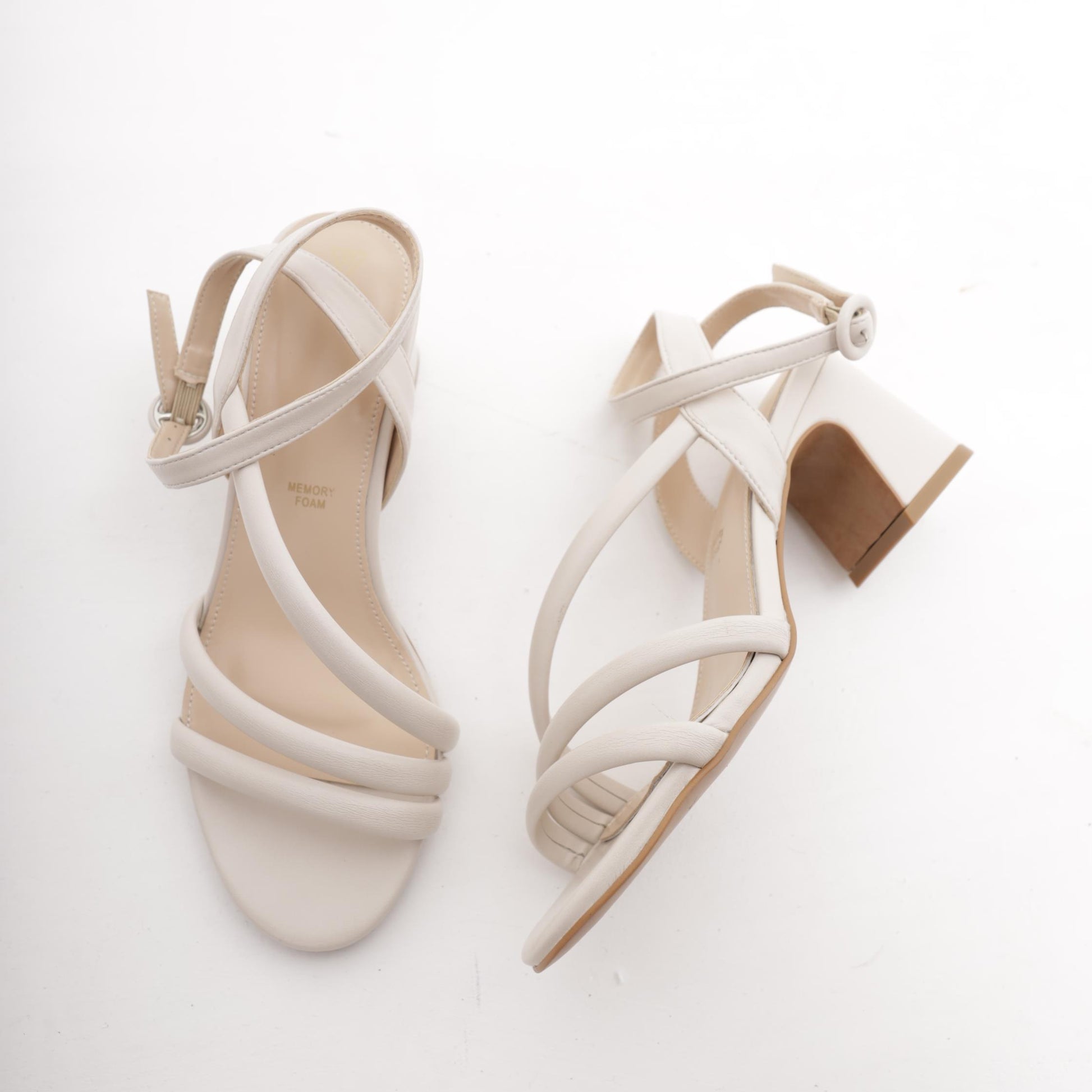 SANDALO TRE FASCE PANNA 