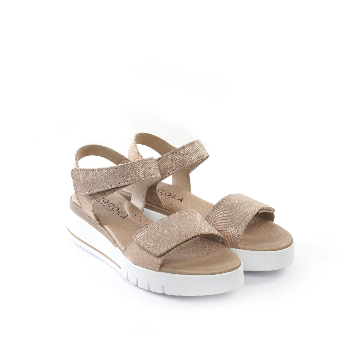 SANDALO  ZEPPA FASCIA SIRENA CUOIO<BR/> 