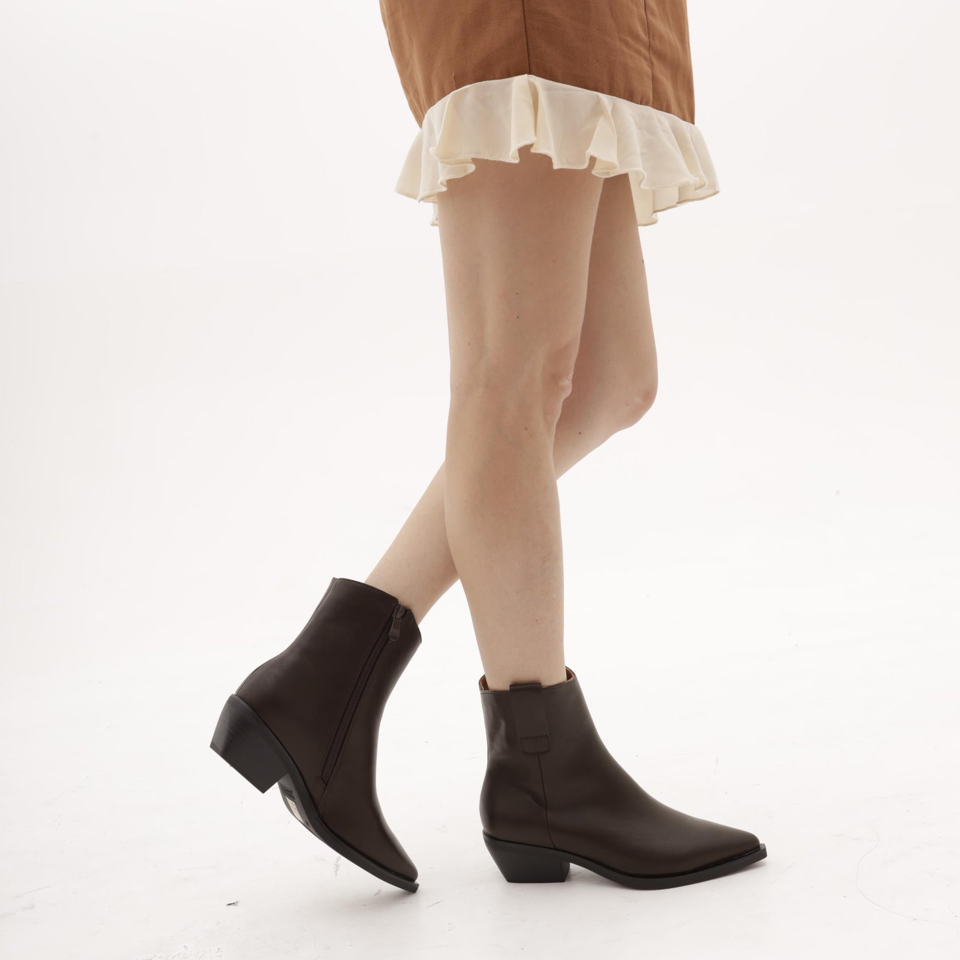 STIVALETTO CAMPEROS LISCIO TESTA DI MORO MP745PUTM CHOCOLA