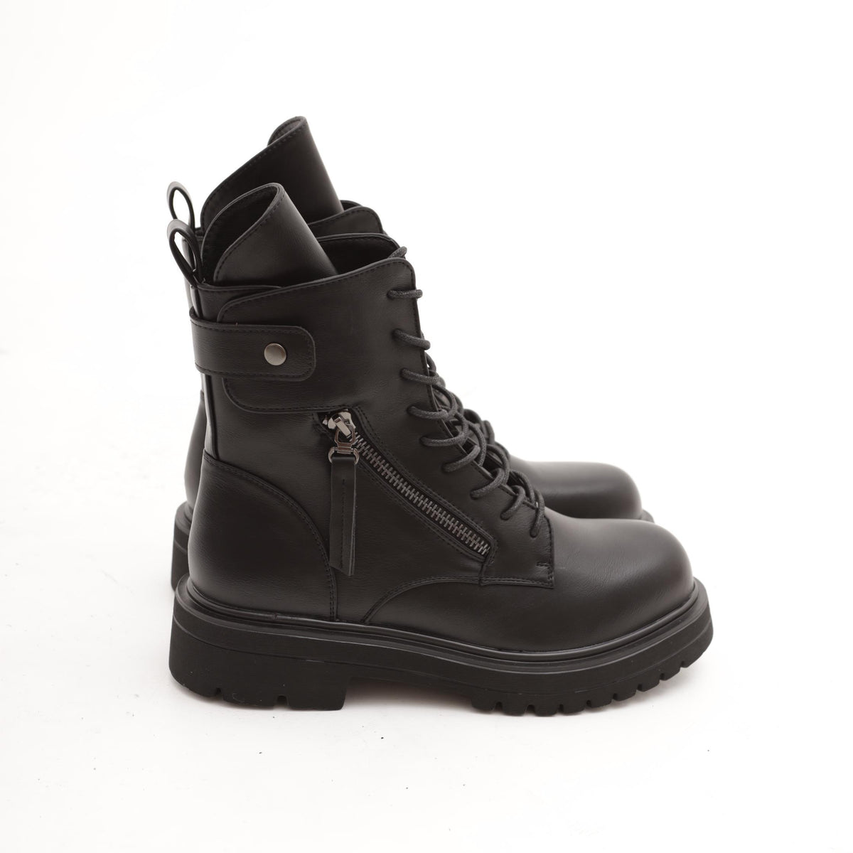 ANFIBIO ZIP CINTURINO NERO 