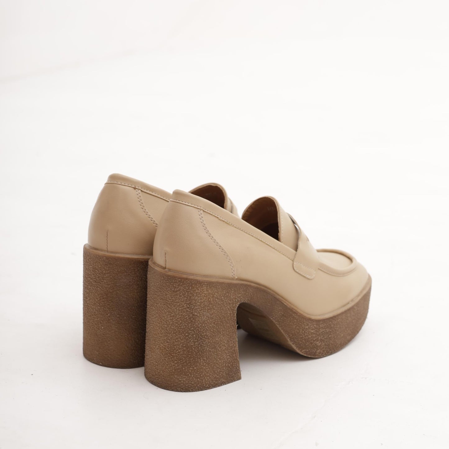 MOCASSINO CHUNKY LISCIO BEIGE MP350-3PUBEIGE CHOCOLA