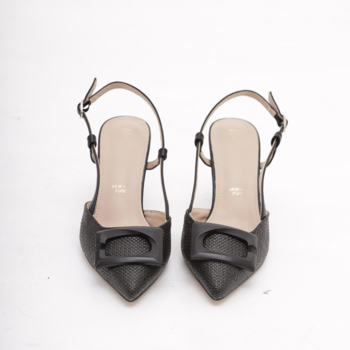 SLINGBACK CANVAS NERO 
