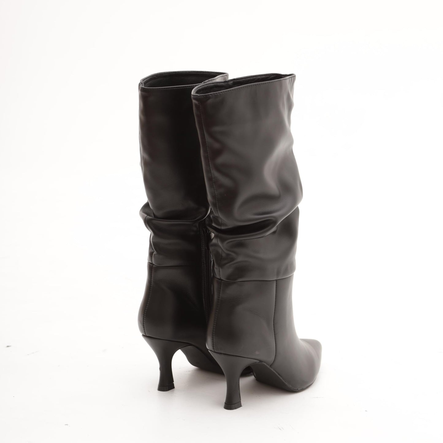 STIVALE ARRICCIATO CHOCOLA' NERO 