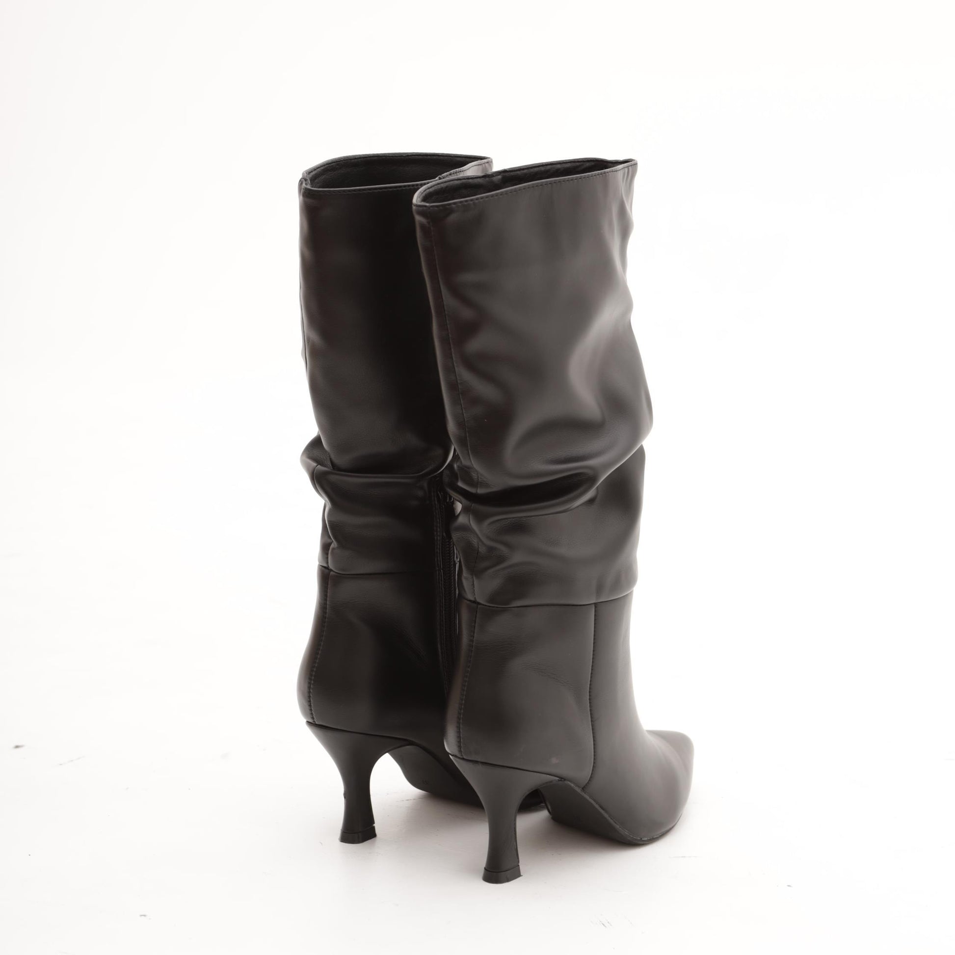 STIVALE ARRICCIATO CHOCOLA' NERO 