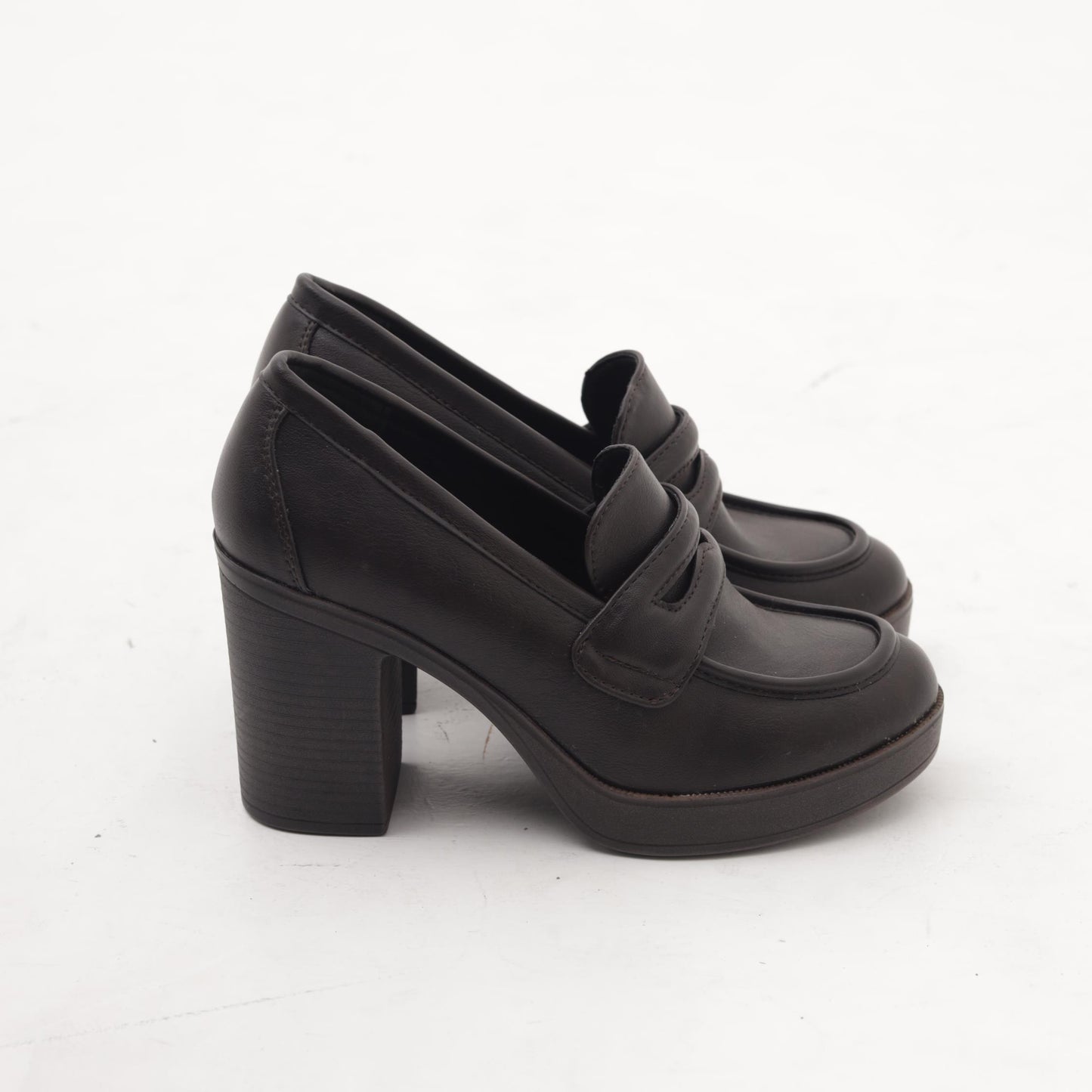 MOCASSINO TACCO NERO MP354PUNE CHOCOLA