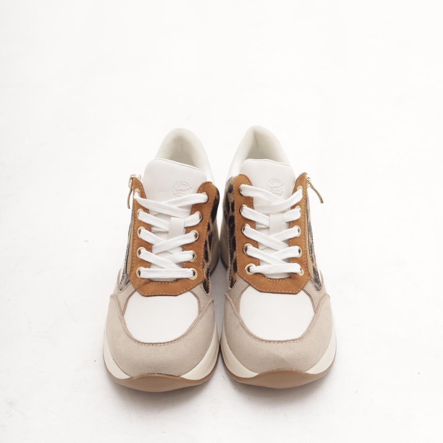 SNEAKERS ALTA ZIP TAUPE 