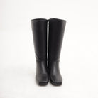 STIVALE FLAT LISCIO NERO 