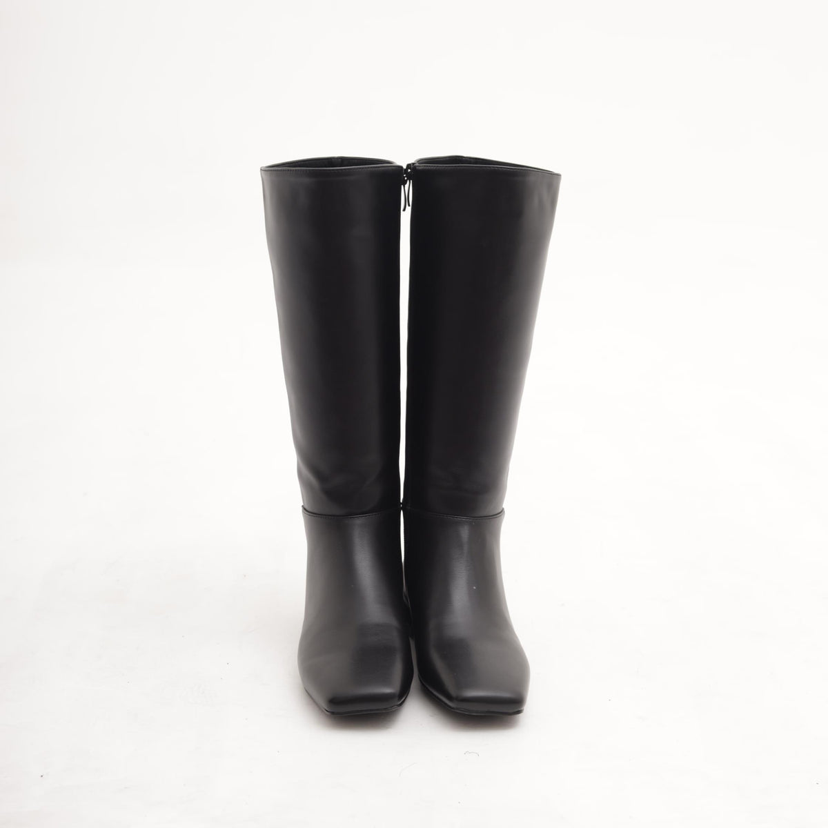 STIVALE FLAT LISCIO NERO 