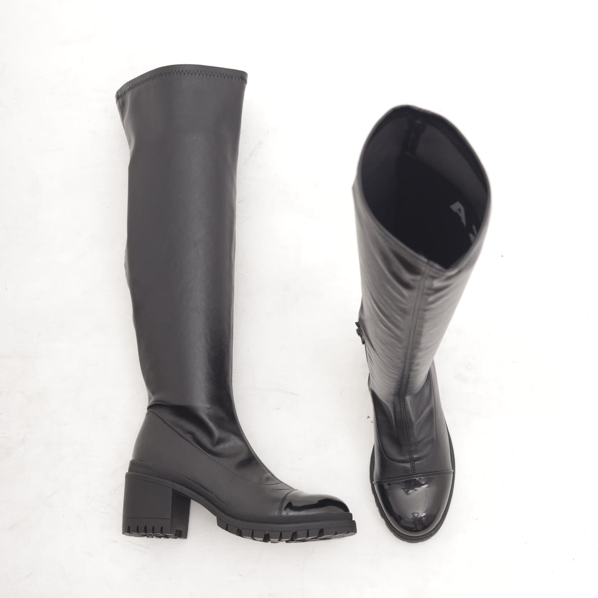 CUISSARD STRETCH GOMMATO PUNTALE NERO 