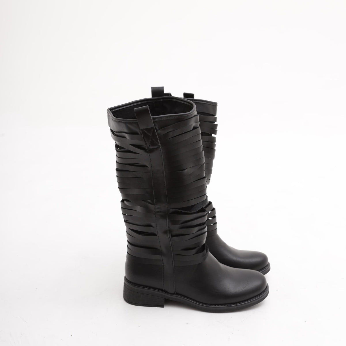 STIVALI STRIPES NERO<BR/> 