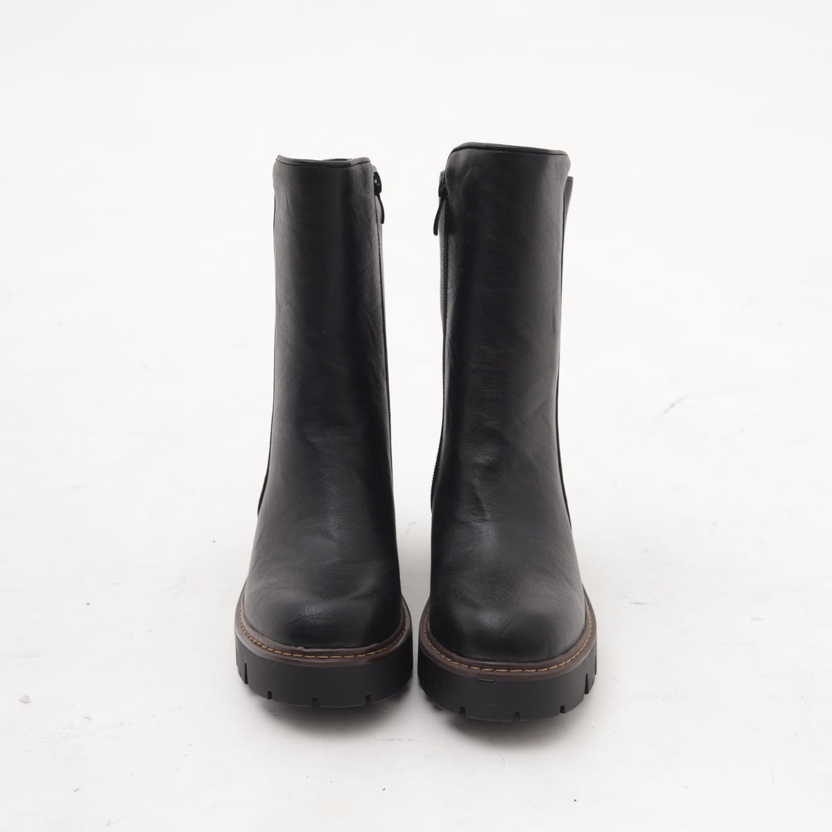 STIVALETTO LISCIO NERO 