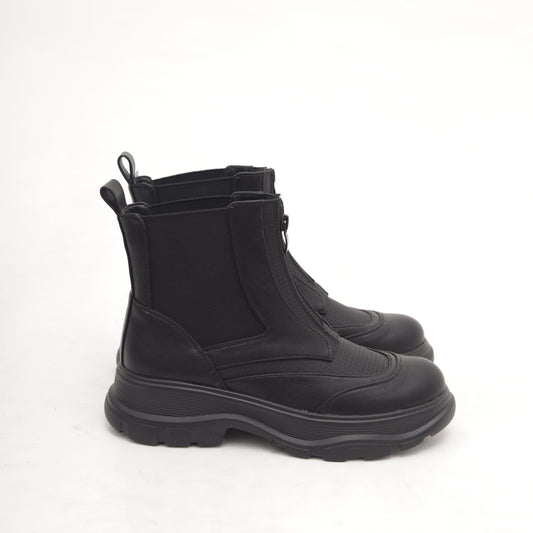 ANFIBIO BVT ZIP NERO MP2755-2PUNE CHOCOLA