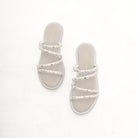 SANDALO FASCETTE TRIANGLE ARGENTO 