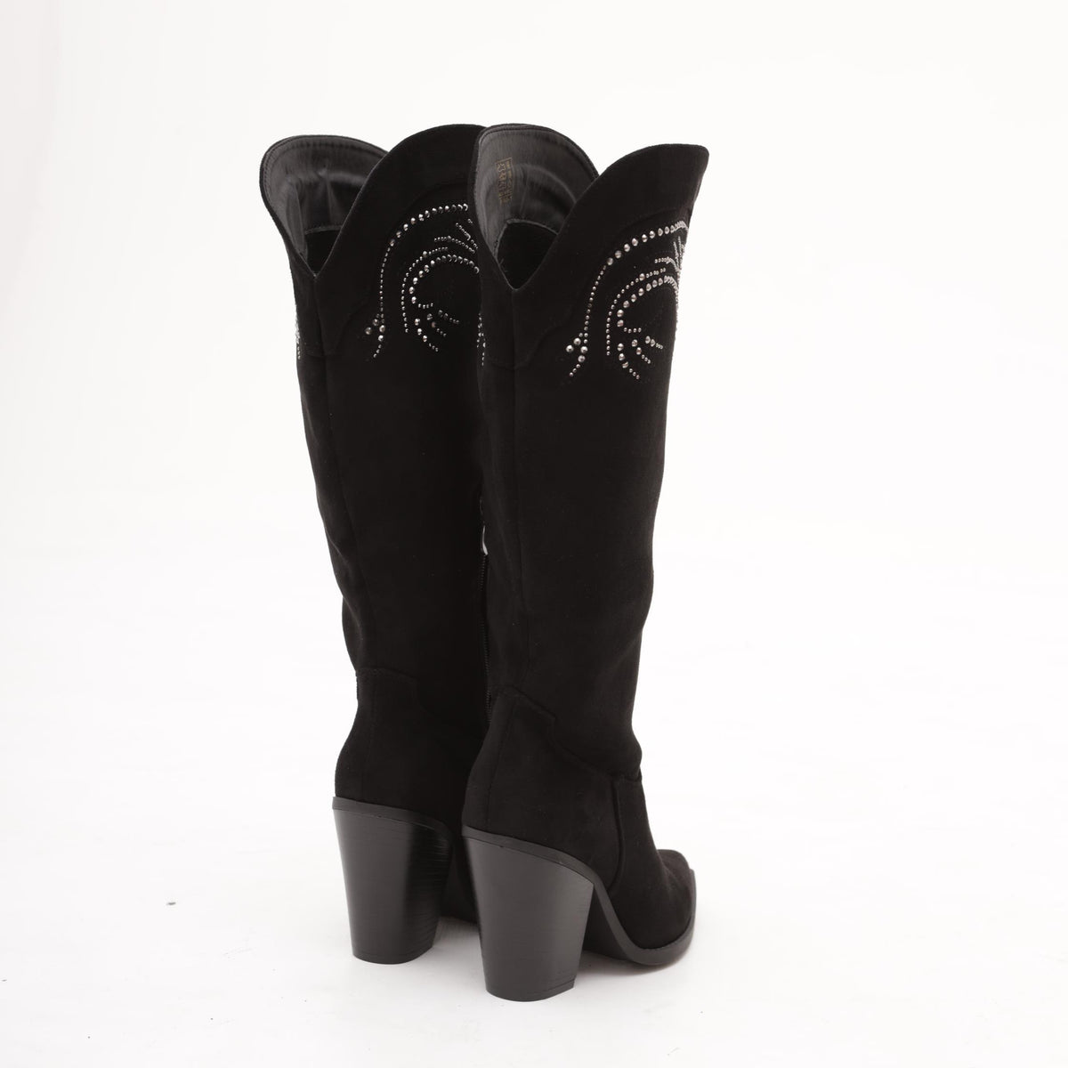 STIVALE CAMPEROS STRASS NERO<BR/> 