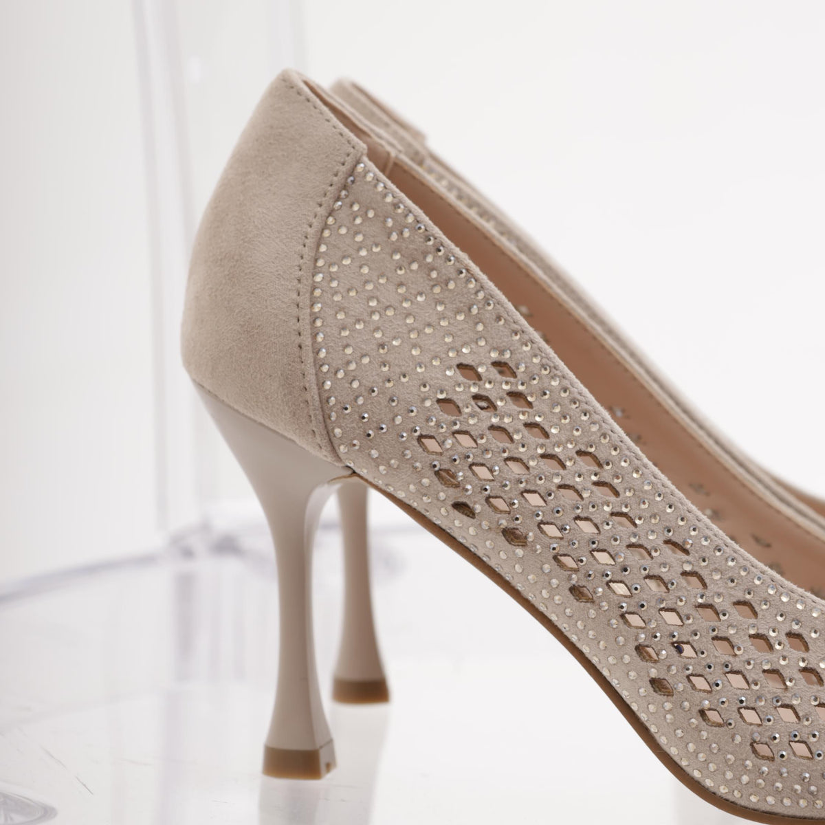 DECOLLETE' FORATA STRASS TORTORA 