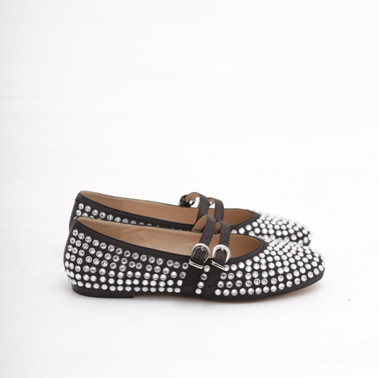 BALLERINA STRASS NERO 