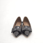 DECOLLETE FLAT FIOCCO NERO 