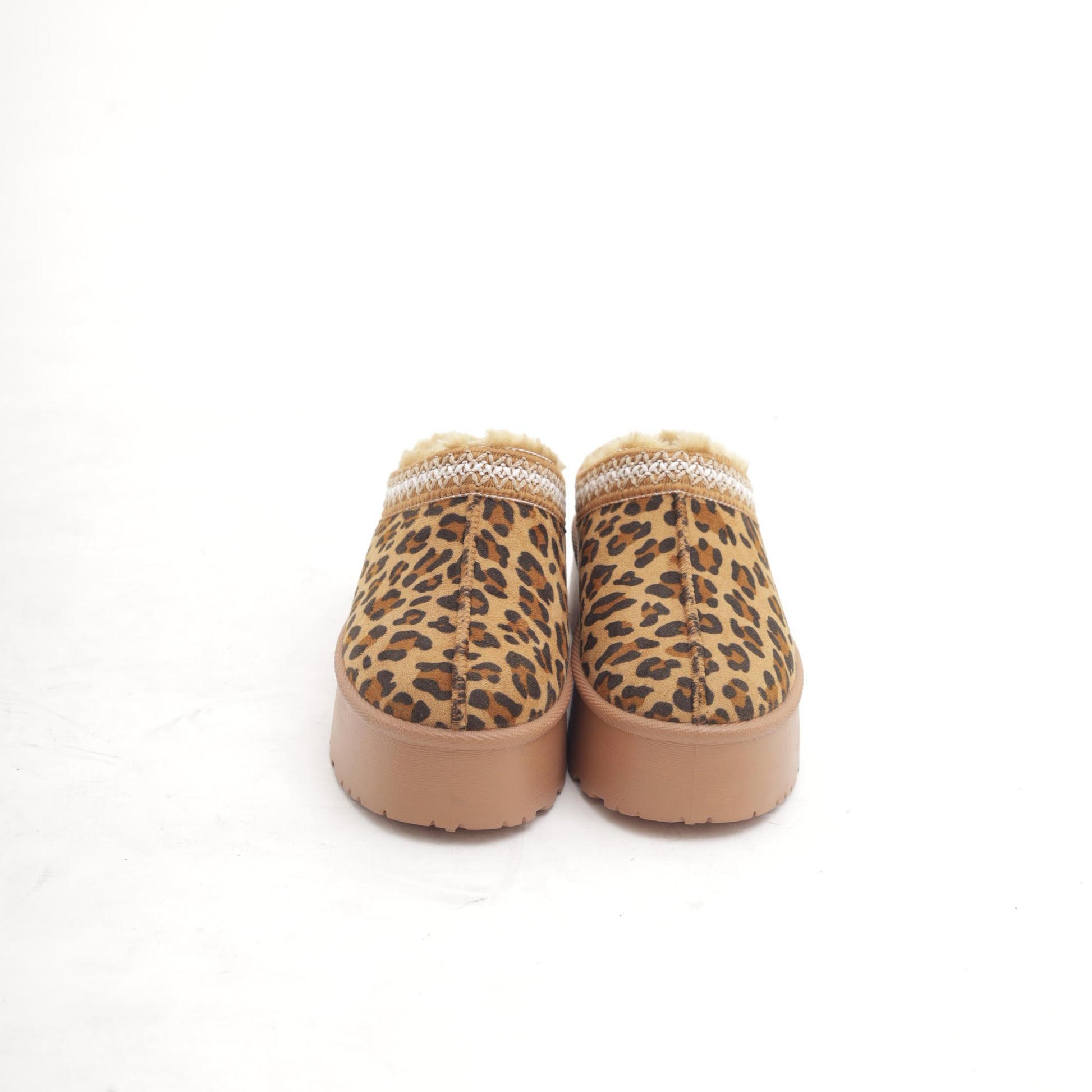 SABOT MAMMUT BORDATO LEOPARDO MP1002-1MFLE CHOCOLA